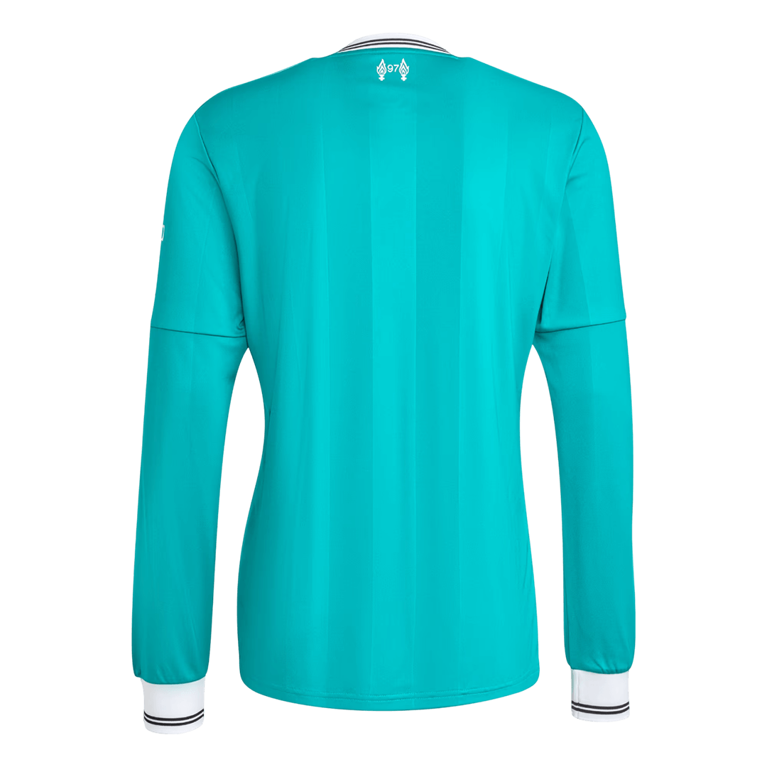 Liverpool Third Away Long Sleeve Soccer Jersey 2025/26
