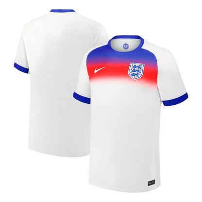 Men's England Home Soccer Jersey 2025 White - Women's Euro