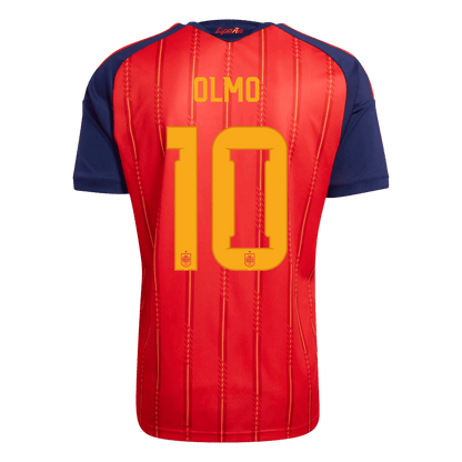 OLMO #10 Spain Champion Edition Home Soccer Jersey World Cup 2026 Red