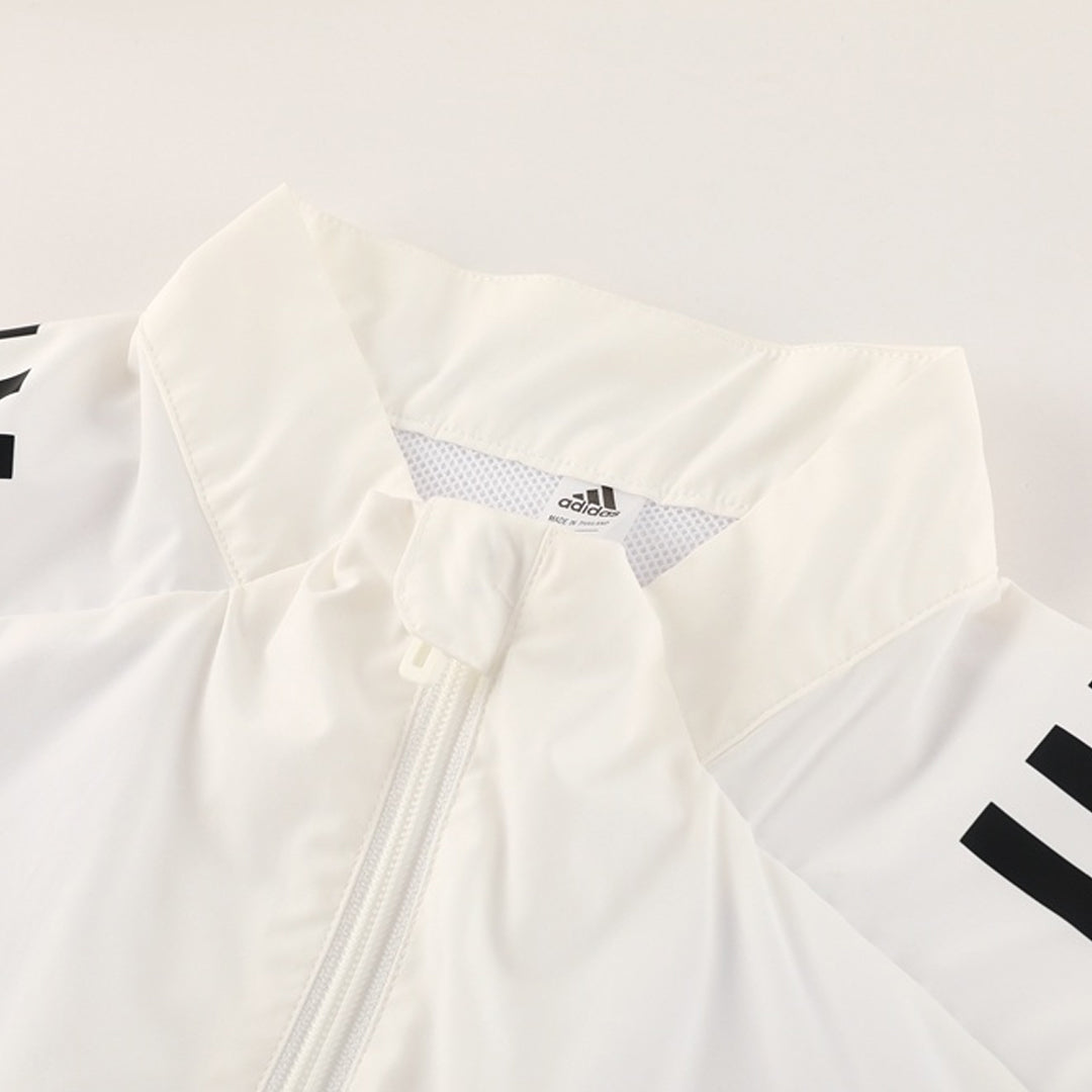 25/26 Manchester United Windbreaker Jacket White