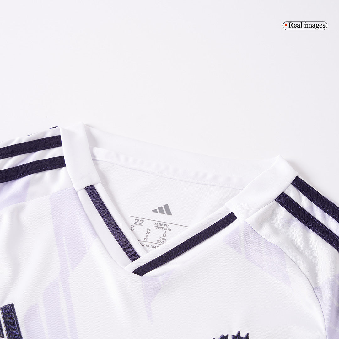 Kid's Manchester United Away Soccer Jersey Kit(Jersey+Shorts) 2025/26 White