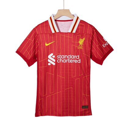 Authentic Liverpool Home Soccer Jersey Red - CHAMPIONS 24/25