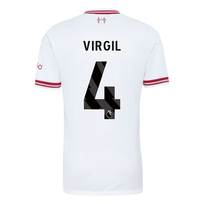 Authentic VIRGIL #4 Liverpool Away Soccer Jersey 2026/27