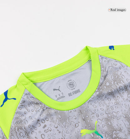 Kid's Manchester City Third Kit(Jersey+Shorts+Socks) 25/26 Gray