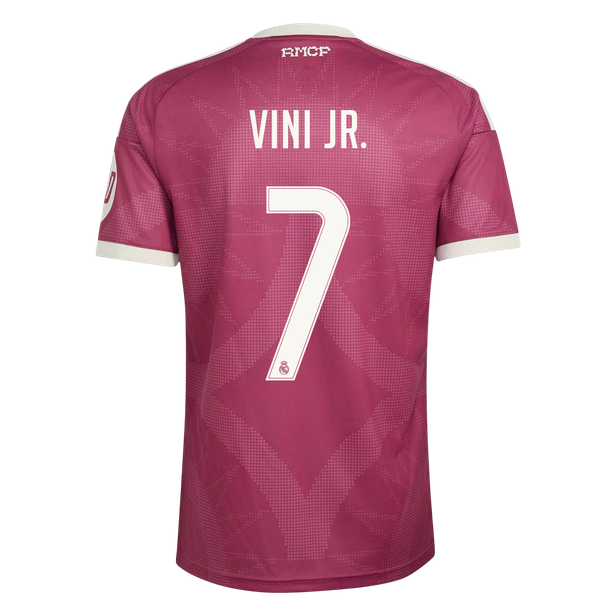 VINI JR. #7 Real Mardid Third Soccer Jersey 202626/27 Red