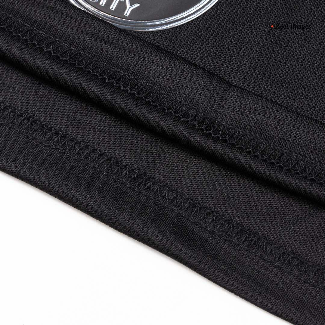 Manchester City Away Soccer Shorts 25/26 Black
