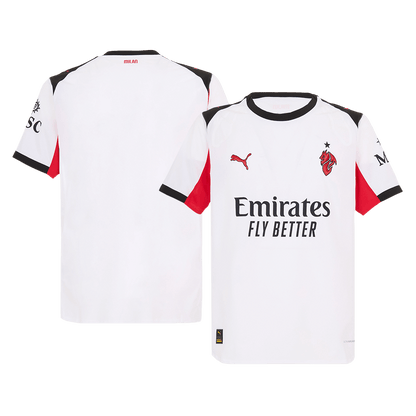 Authentic AC Milan Away Soccer Jersey 2025/26 White