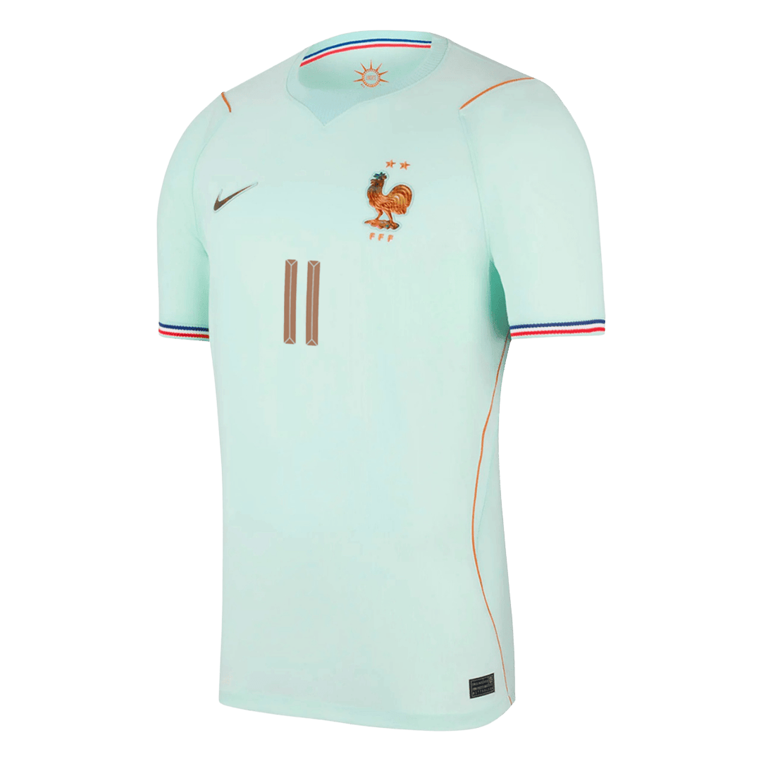OLISE #11 France Away Soccer Jersey World Cup 2026 Blue