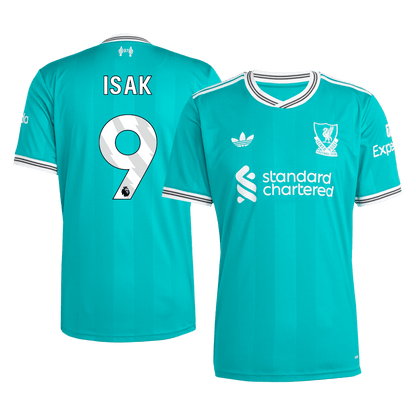 ISAK #9 Liverpool Third Away Soccer Jersey 2025/26