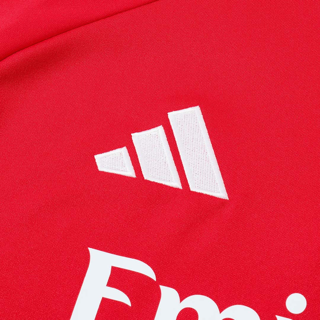 Arsenal Zipper Sweatshirt Kit(Top+Pants) 25/26 Red