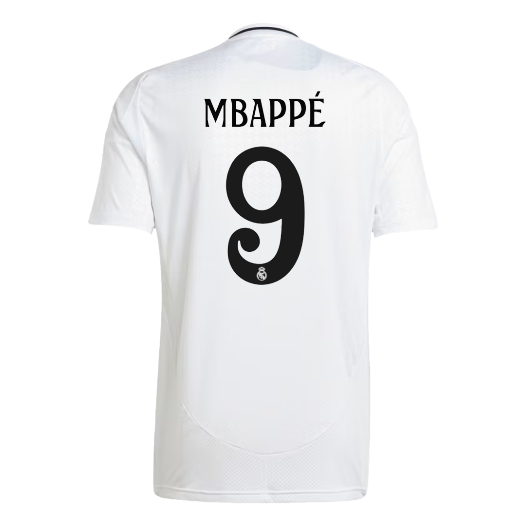 Real Madrid football shirt Mbapp¨¦ #9 Home 2024/25