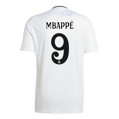 Real Madrid football shirt Mbapp¨¦ #9 Home 2024/25