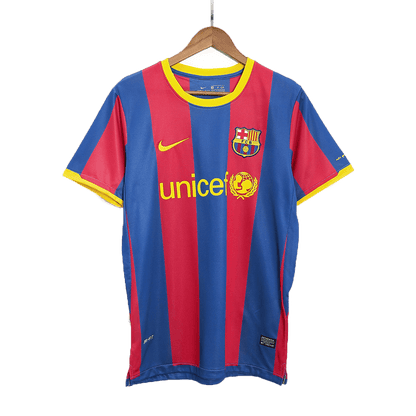 Retro MESSI #10 2010/11 Barcelona Home Soccer Jersey