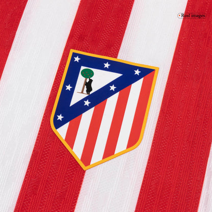 Player Version SØRLOTH #9 Atletico Madrid Home Soccer Jersey 2025/26