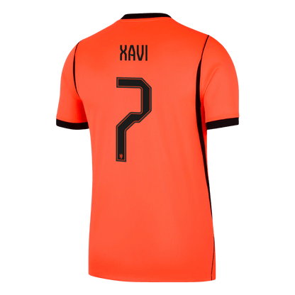 XAVI #7 Netherlands Home Soccer Jersey World Cup 2026 Orange
