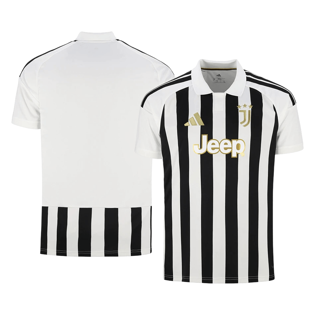 Men 2026/27 Juventus Home Soccer Jersey Black&White